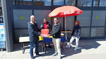 Spendenaktion des SPD OV aus Ursensollen
